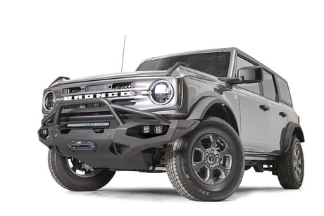 Product of Fab Fours FB21-X5252-1 Matrix Series Steel Matte Powder Coated Bumper 
