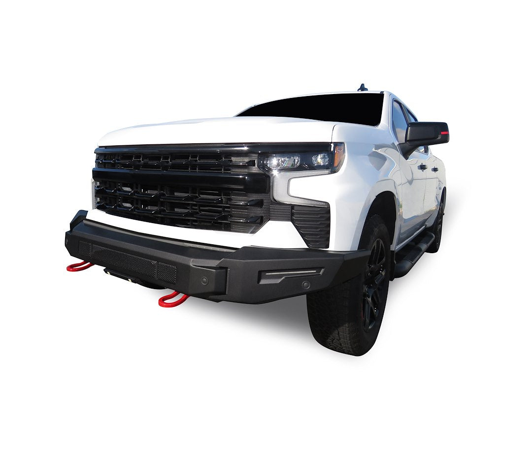 Product of Black Horse Offroad AFB-SI23-BU Armour II Steel Matte Powder Coated Bumper 