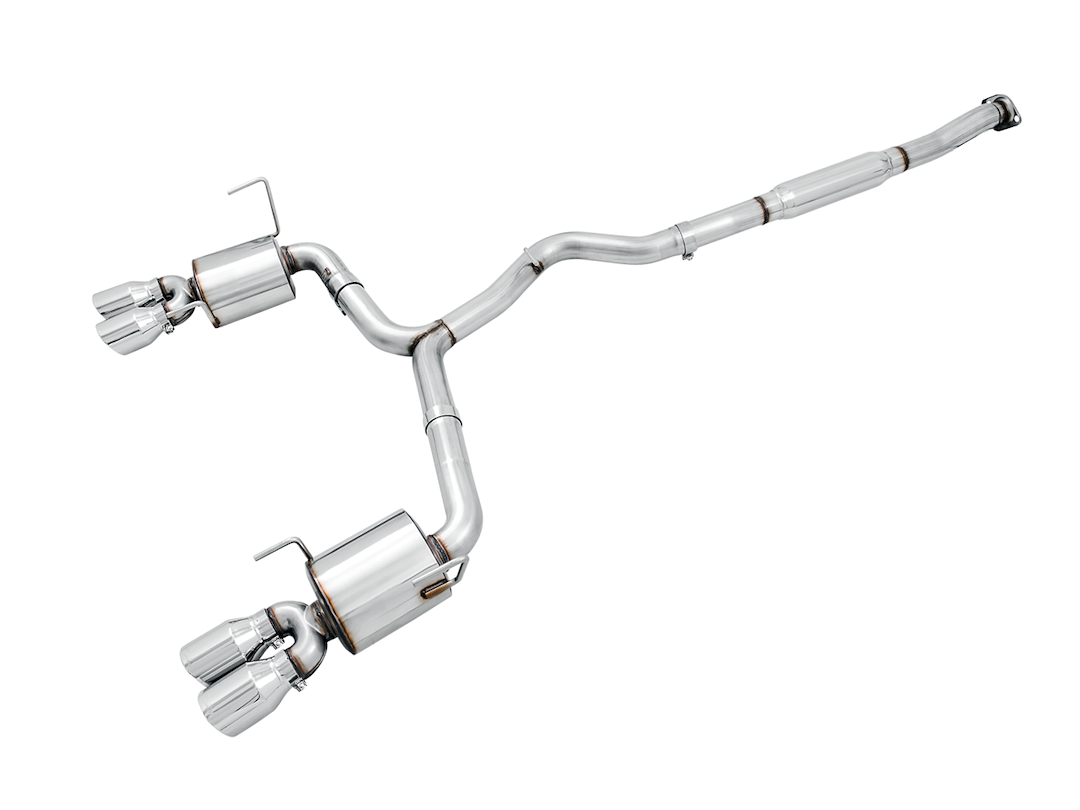 Product of AWE Tuning 3015-42098 Touring Edition Cat-Back System Single Exhaust System Kit 