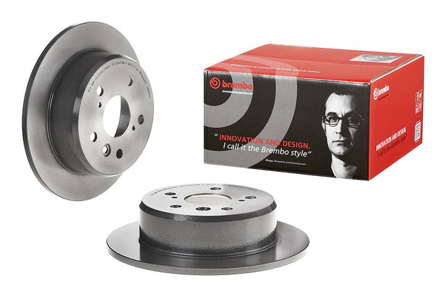 Product of Brembo 08562521C02 Solid 1 Piece Brake Rotor 