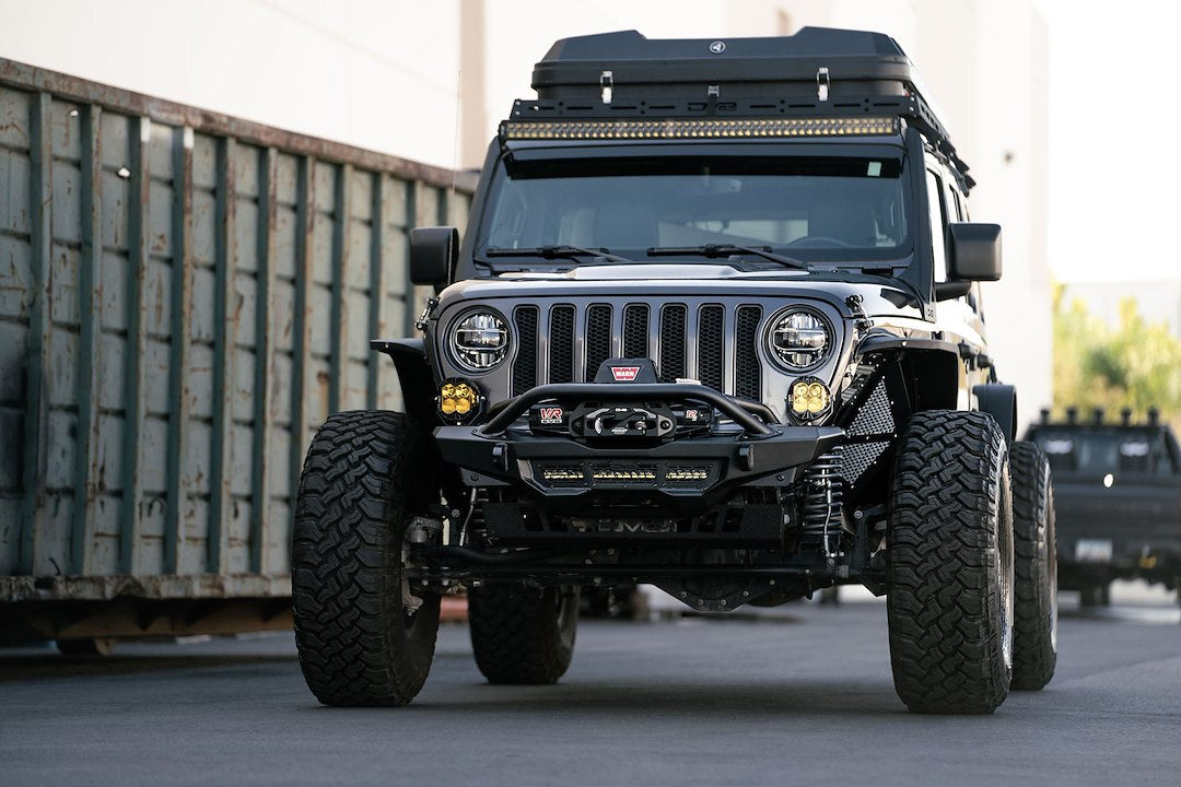 Product of DV8 Offroad FBJL-09 Spec Series Steel Powder Coated Bumper 
