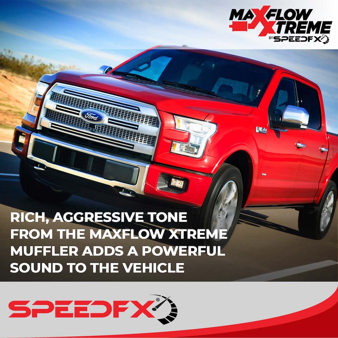 Product of SpeedFX 50300 MaxFlow Xtreme Cat Back System Single Exhaust System Kit 