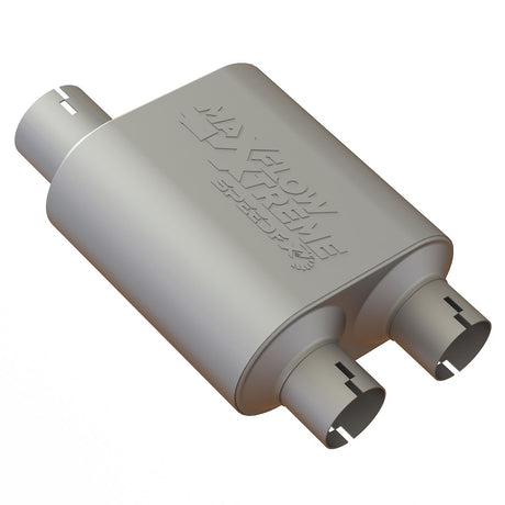 Product of SpeedFX 50100M2 MaxFlow Xtreme Muffler Stainless Steel Exhaust Muffler 