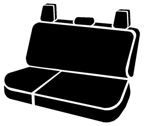 Product of Fia SP82-68 BLACK Seat Protector Black Polycotton Seat Cover 