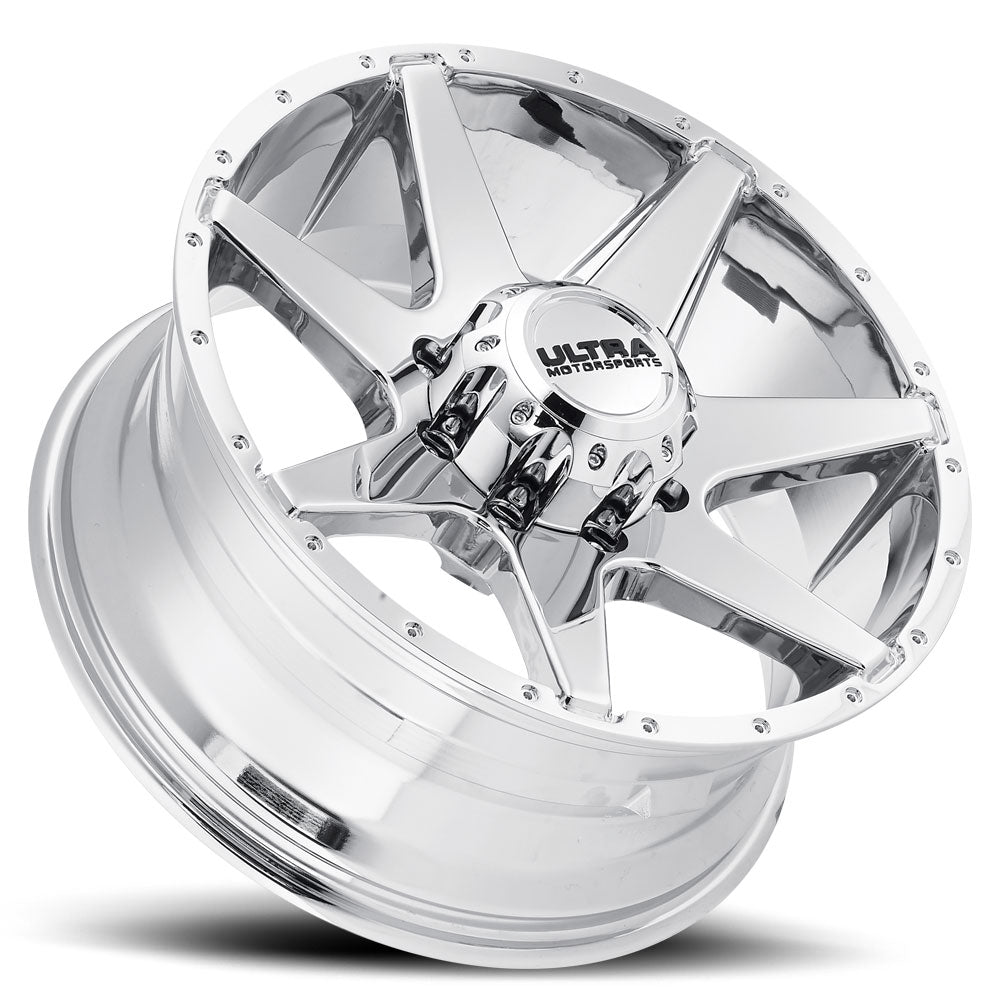 Product of Ultra Wheel 18x9 Silver Wheel - 8x6.69 Bolt Pattern 