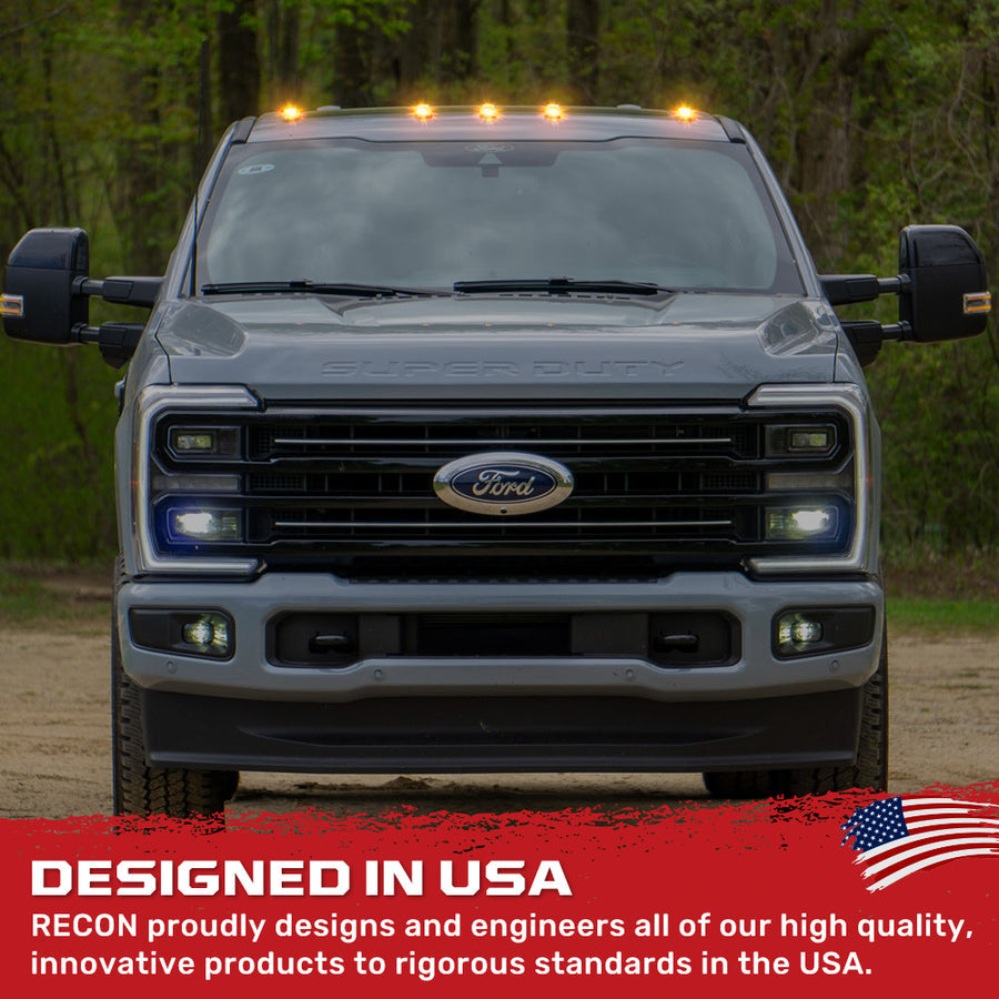 Recon Accessories 264443clhpam Roof Marker Light||264443clhpam_8.Jpg||93||r89264443clam||2258746