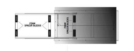 Product of Bedslide Bsa-Spaceblkit Bed Slide Spacer Kit