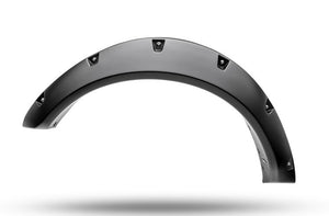 Product of Bushwacker 20960-02 Pocket Style/ Exposed Fasteners Black Fender Flare - Set Of 4 