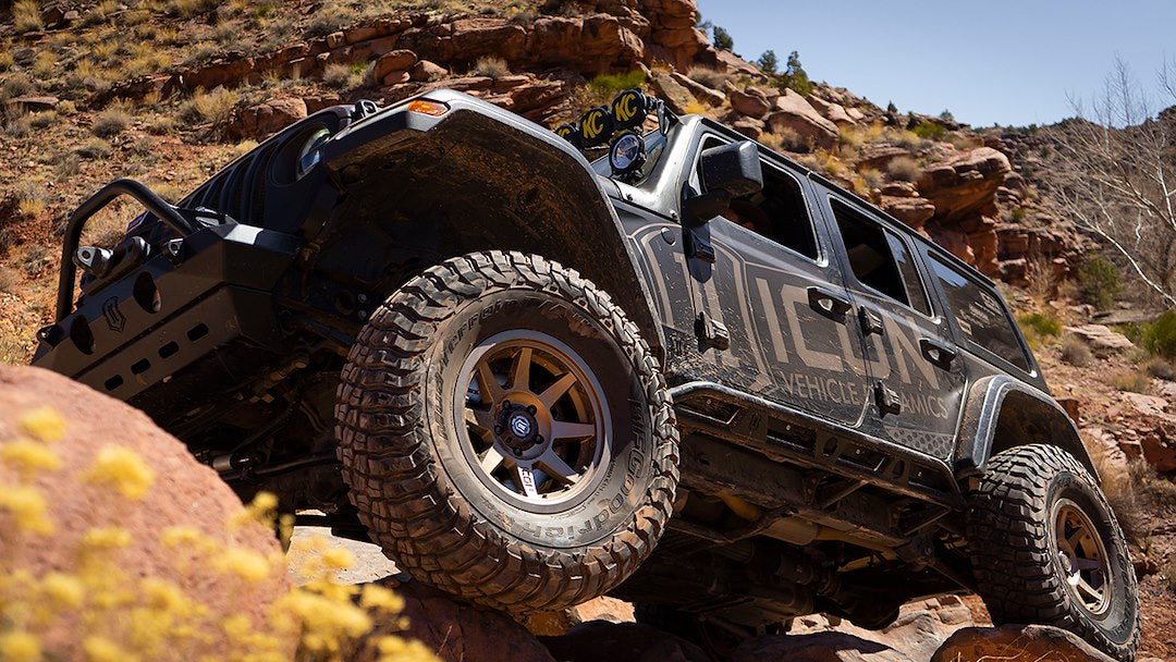 Product of Icon Vehicle Dynamics 17x8.5 Bronze Wheel - Not Applicable Bolt Pattern 
