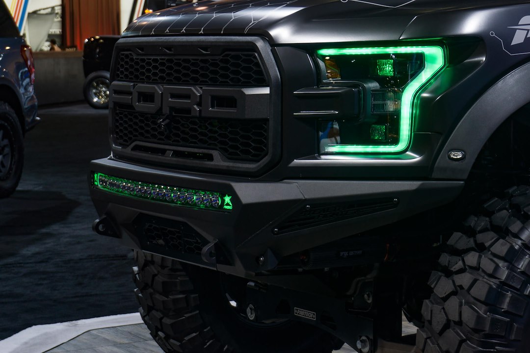 Product of Addictive Desert Designs F111182860103 Stealth Fighter Steel Powder Coated Bumper 
