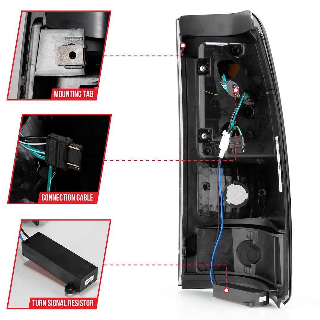 Product of ANZO USA 311331 Tail Light Assembly 