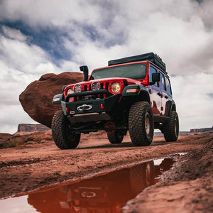 Product of ARB 3450470 Stubby Bar Steel Powder Coated Bumper 