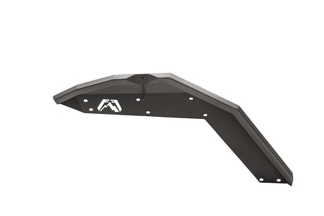 Product of Fab Fours JK1003-1 Pocket Style/ Exposed Fasteners Black Fender Flare - Set Of 2 