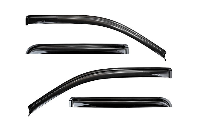Product of TrailFX 4293H TFX 4-PC Window Vents Outside Channel Rainguard 