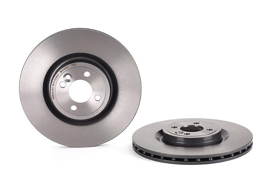 Product of Brembo 09B95611C02 Vented 1 Piece Brake Rotor 