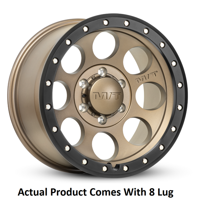 Mickey Thompson Wheel 226100372 Wheel||classic-Pro-Satin Bronze With Black Simulated Beadlock Ring_8 Lug.Png||85||m53274503||2333473