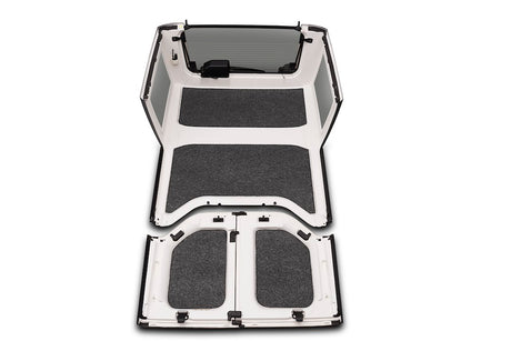 Product of BedRug HLJL184DRK Dark Gray Carpet-Like Polypropylene Headliner 