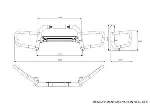 Black Horse Offroad Bfrn10 Bull Bar||bfrn10_9.Jpeg||93||blkbfrn10||2238236
