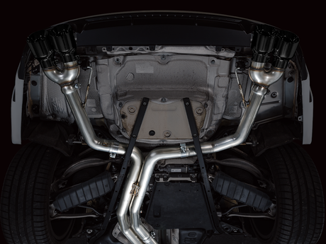 Product of AWE Tuning 3020-43109 Track Edition Cat-Back System Dual Exhaust System Kit 