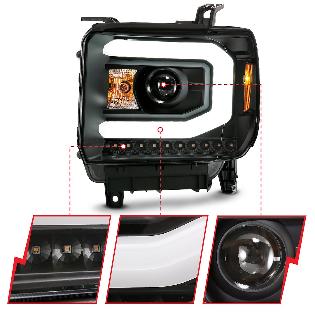 Anzo Usa 111487 Headlight Assembly||||89||a1r111487||2001969