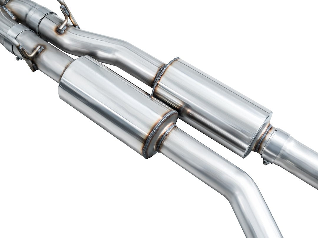 Product of AWE Tuning 3015-43625 Touring Edition Cat-Back System Dual Exhaust System Kit 