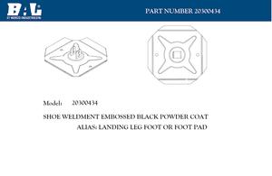 Bal Rv 20300434 Trailer Landing Gear Foot||20300434.Png||85||a6e20300434||2211220