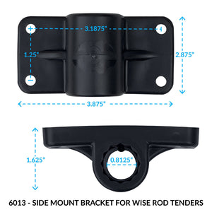 Wise Seating 6013 Fishing Rod Holder Mount||6013dims.Jpg||87||w7z6013||1710742
