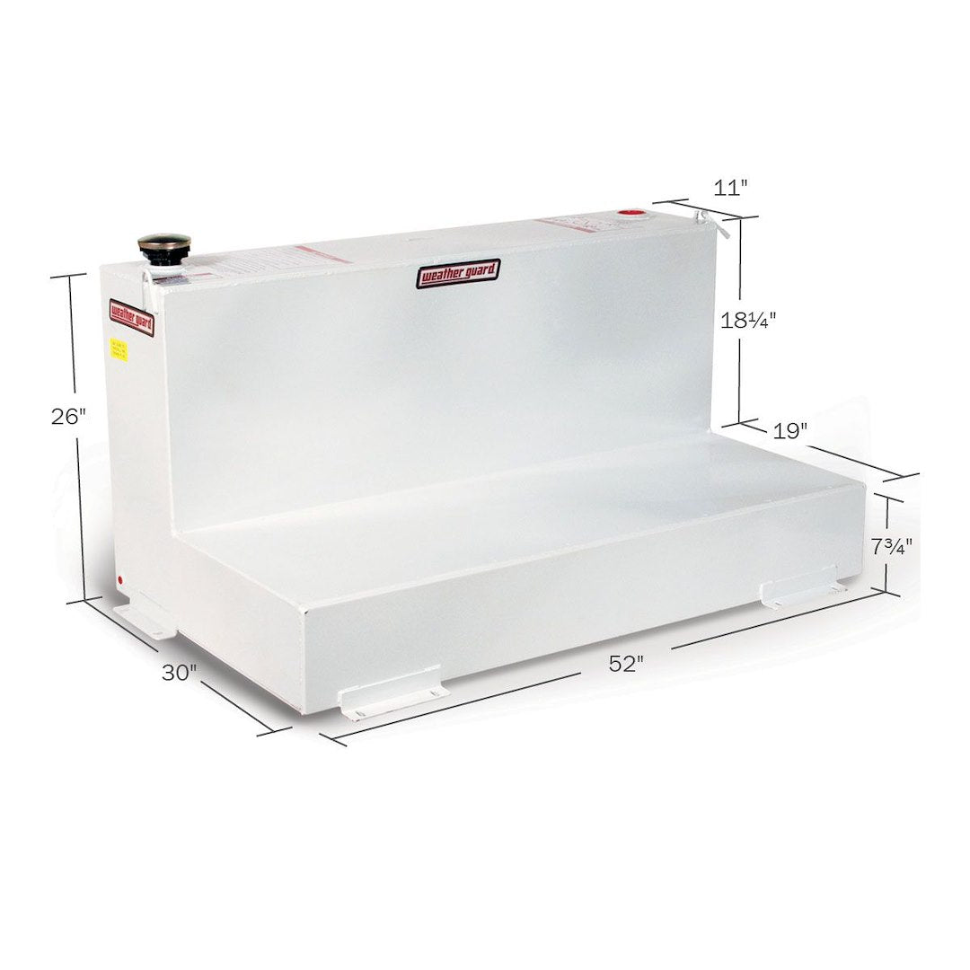 Product of Weather Guard (Werner) 354-3-02 Diesel Liquid Transfer Tank 90 Gallon L-Shape 