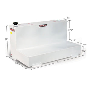 Product of Weather Guard (Werner) 354-3-02 Diesel Liquid Transfer Tank 90 Gallon L-Shape 
