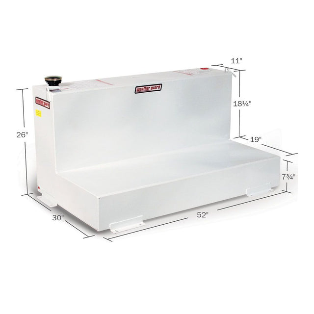 Product of Weather Guard (Werner) 354-3-02 Diesel Liquid Transfer Tank 90 Gallon L-Shape 