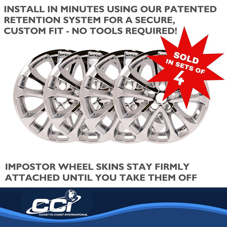 Product of Coast To Coast IMP471X Silver Set Of 4 