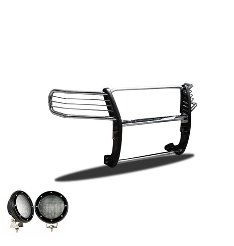 Product of Black Horse Offroad 17A098900MSS-PLFB Grille Guard  