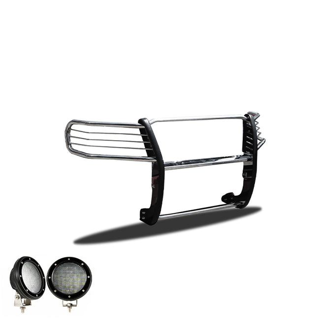 Product of Black Horse Offroad 17A098900MSS-PLFB Grille Guard  