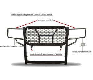 Black Horse Offroad Ru-Totu22-B Grille Guard||ru-Totu22-B_4.Jpeg||88||blkrutotu22b||1788905