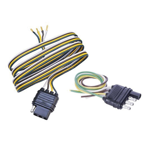 Husky Towing 30247 Trailer Wiring Connector||hus_30247_Wire Set_4 Flat_60 Inch Gf.Jpg||85||hus30247||1327189