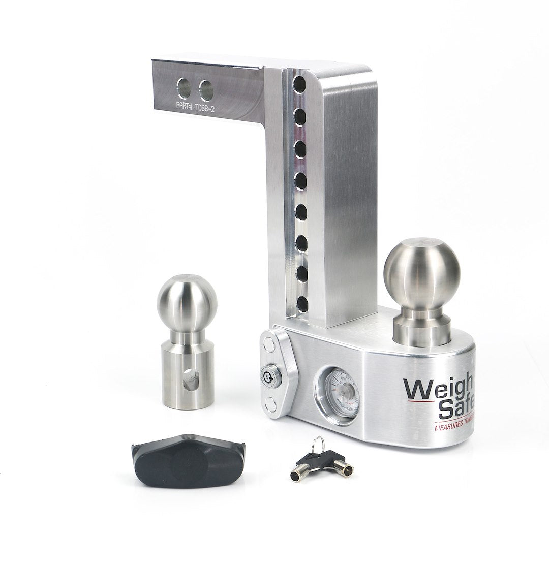 Product of Weigh Safe WS8-2 2 Inch Receiver Trailer Hitch Ball Mount 