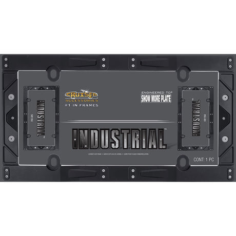 Cruiser 58150 License Plate Frame||58150_P01-Industrial-Matte_Black-Inpack.Jpg||86||c3458150||2241062