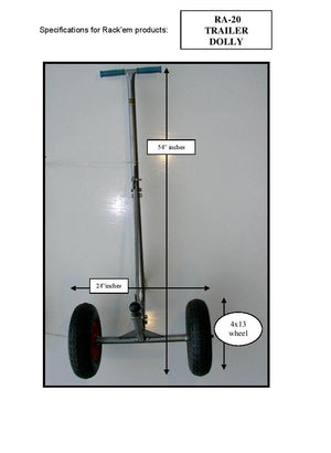 Product of Rack-Em Ra-20 Trailer Dolly