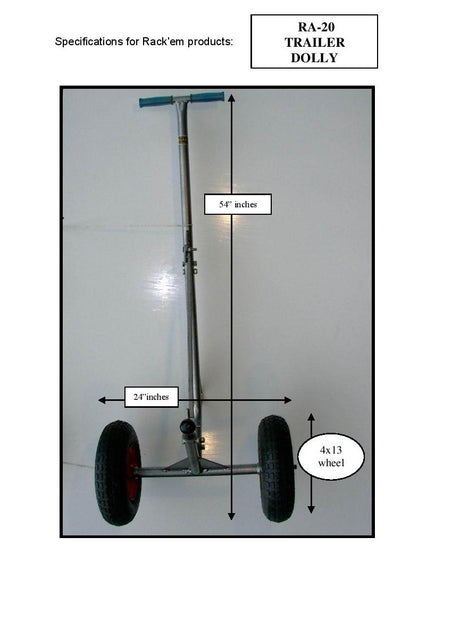 Product of Rack-Em Ra-20 Trailer Dolly
