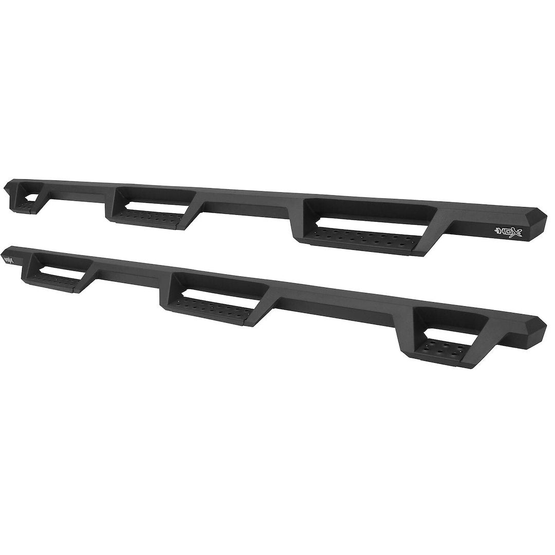 Product of Westin Automotive 56-534025 Black Powder Coated Square Nerf Bar - Truck Wheel To Wheel 