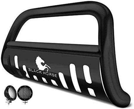 Product of Black Horse Offroad BBTY920A-SP-PLFB Bull Bar  with skid plate 
