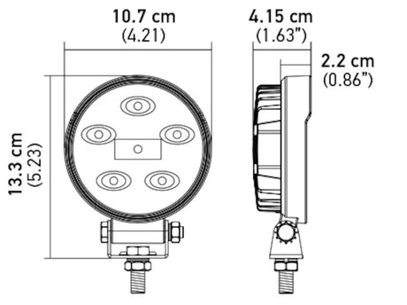 Product of Hella 357108001 Work Light