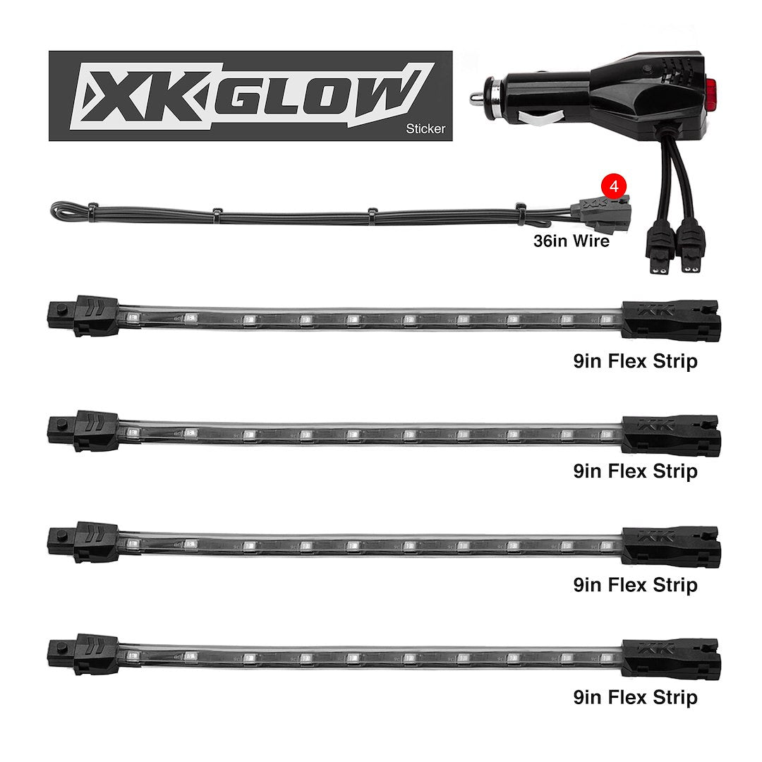 Xk Glow Xk041004-R Multi Purpose Light - Led||xk041004.Jpg||85||xkg041004r||1069982