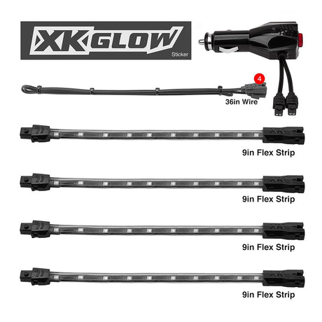 Xk Glow Xk041004-R Multi Purpose Light - Led||xk041004.Jpg||85||xkg041004r||1069982
