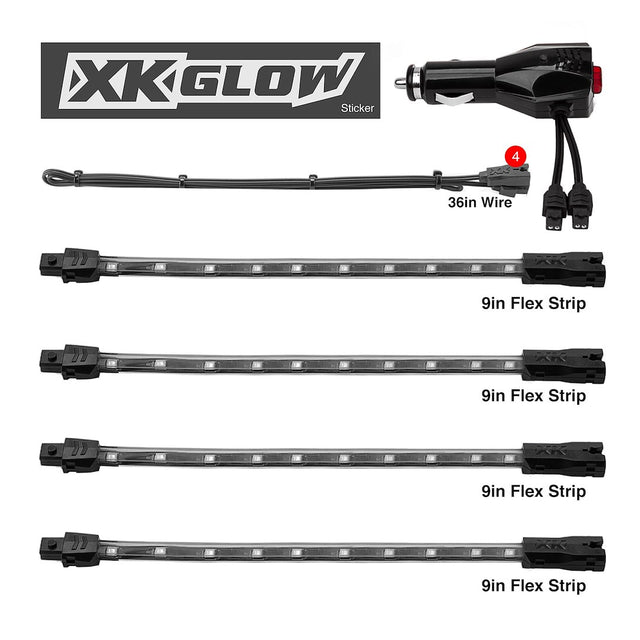 Xk Glow Xk041004-R Multi Purpose Light - Led||xk041004.Jpg||85||xkg041004r||1069982