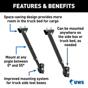 Product of Uws Tbsm-Mk2 Tool Box Mounting Kit