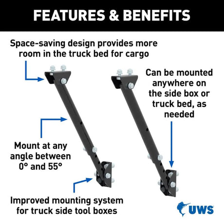 Product of Uws Tbsm-Mk2 Tool Box Mounting Kit