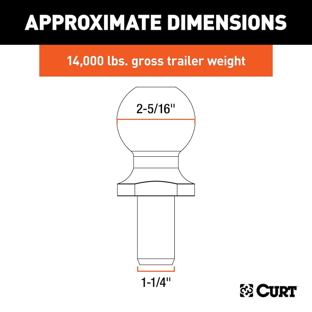 Curt 48430 Pintle Hitch Ball||48430_3008x1990_Ca.Jpg||86||c9348430||1719160