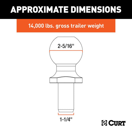 Curt 48430 Pintle Hitch Ball||48430_3008x1990_Ca.Jpg||86||c9348430||1719160
