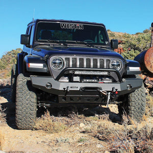 Product of Westin Automotive 59-80115 WJ2 Series Steel Textured Bumper 